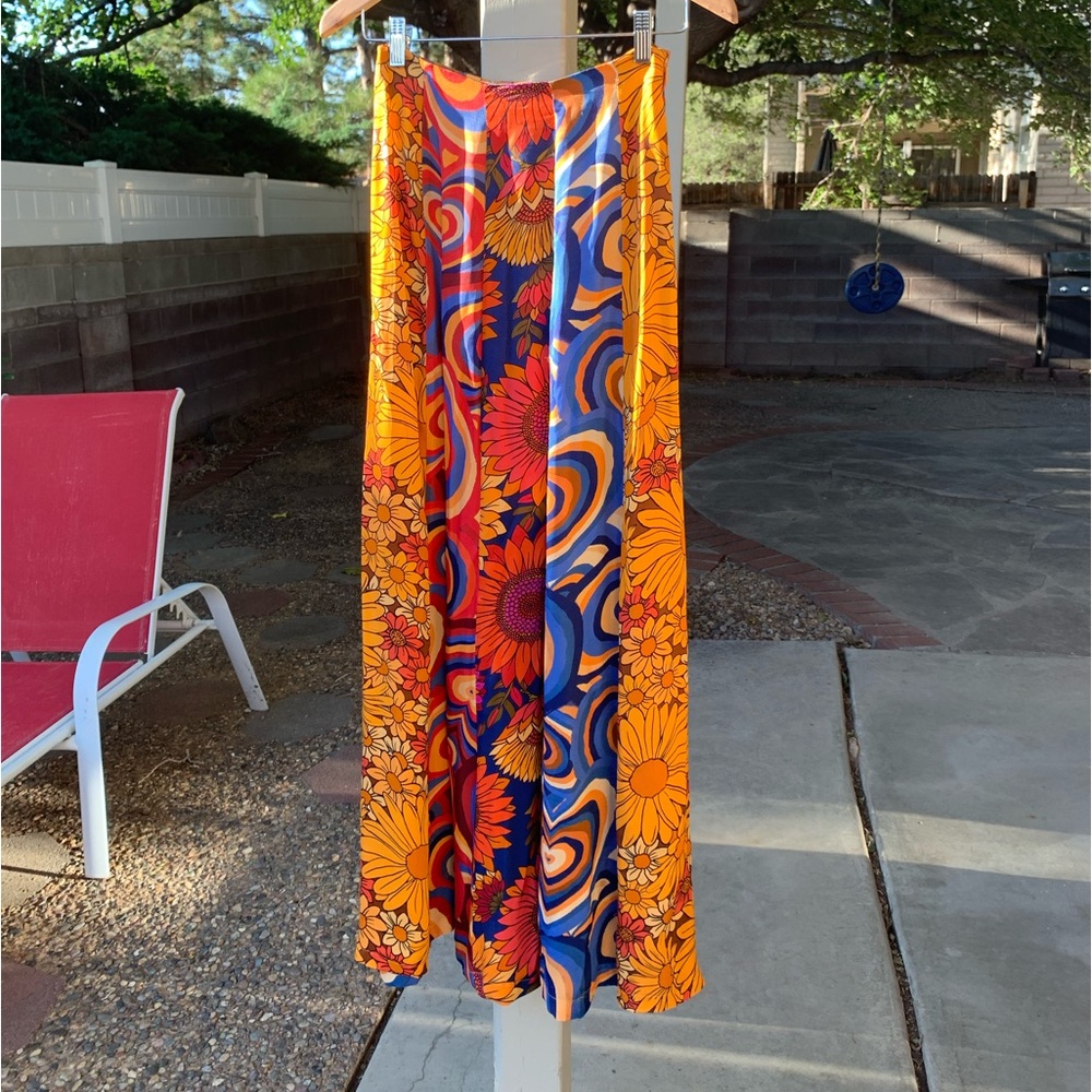 Farm Rio maxi A-line dress size XS
